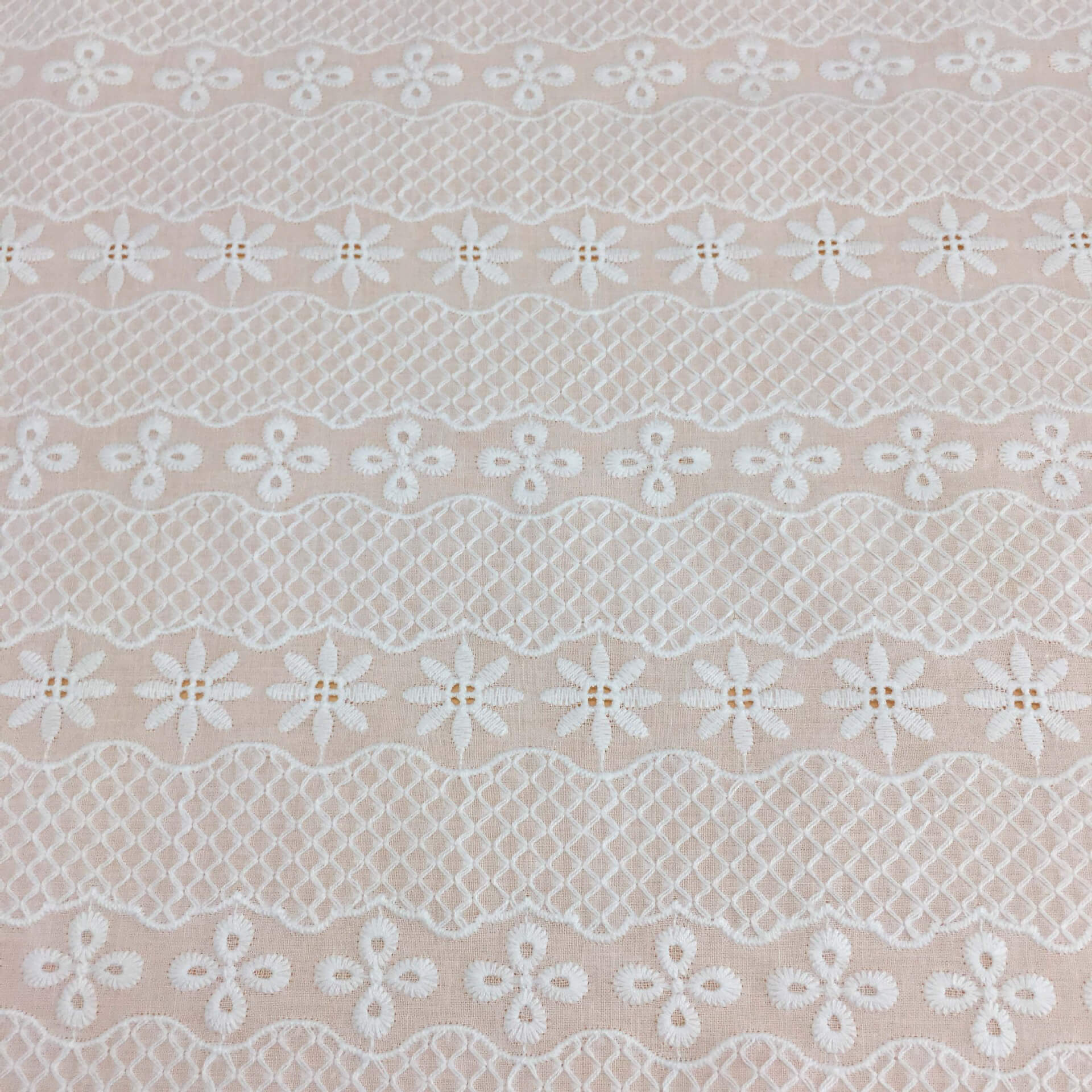 Embroidered Fabric Dress Wave 100% Cotton for Women's Wear Wholesale S 4